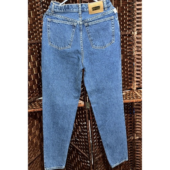 Vintage Lawman Jeans Juniors 11 Blue High Rise Straight Leg Medium Wash Denim... - Picture 11 of 11
